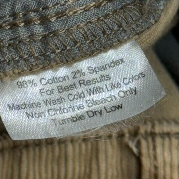 Peter Millar Pants Mens 36x28 Beige Chinos Corduroy Crown Superior Golf‎ Casual - Picture 8 of 16